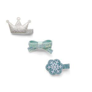 SWEET WINK multi Kids 3pc Snow Princess Clip Set